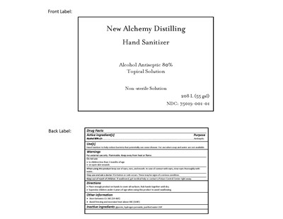 208l Label (Na 55 Gal Hand Sanitizer Label)